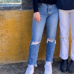 Levi’s Wedgie Straight Ankle Medium Wash